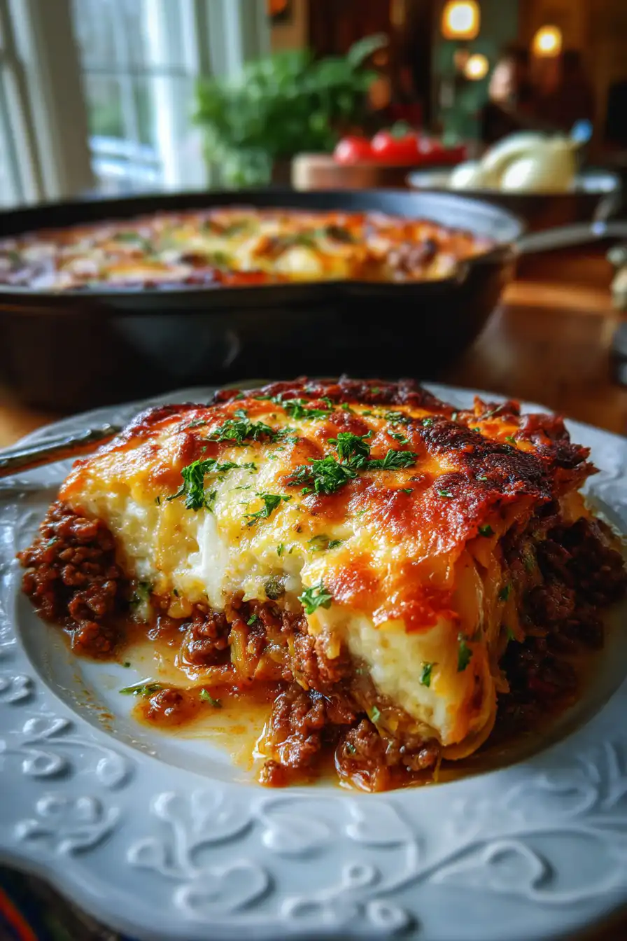 Cabbage Beef Bake