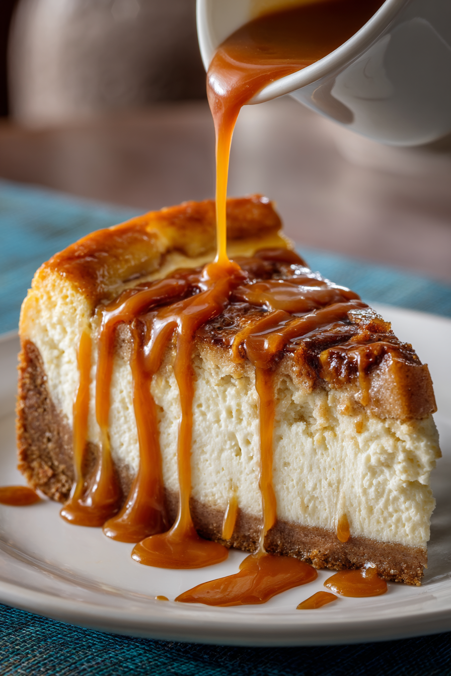 Caramel Apple Cheesecake