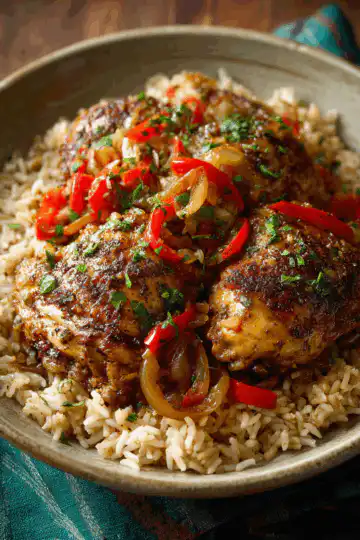 Caribbean Chicken and Rice