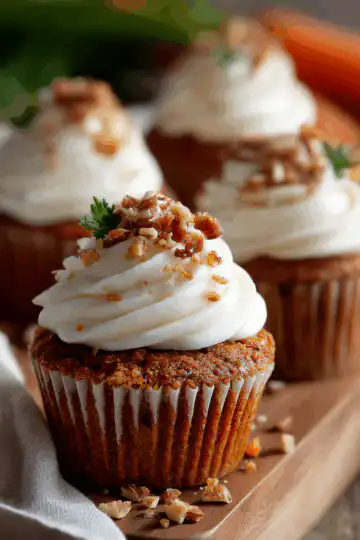 Carrot Cake Cupcakes Recipe
