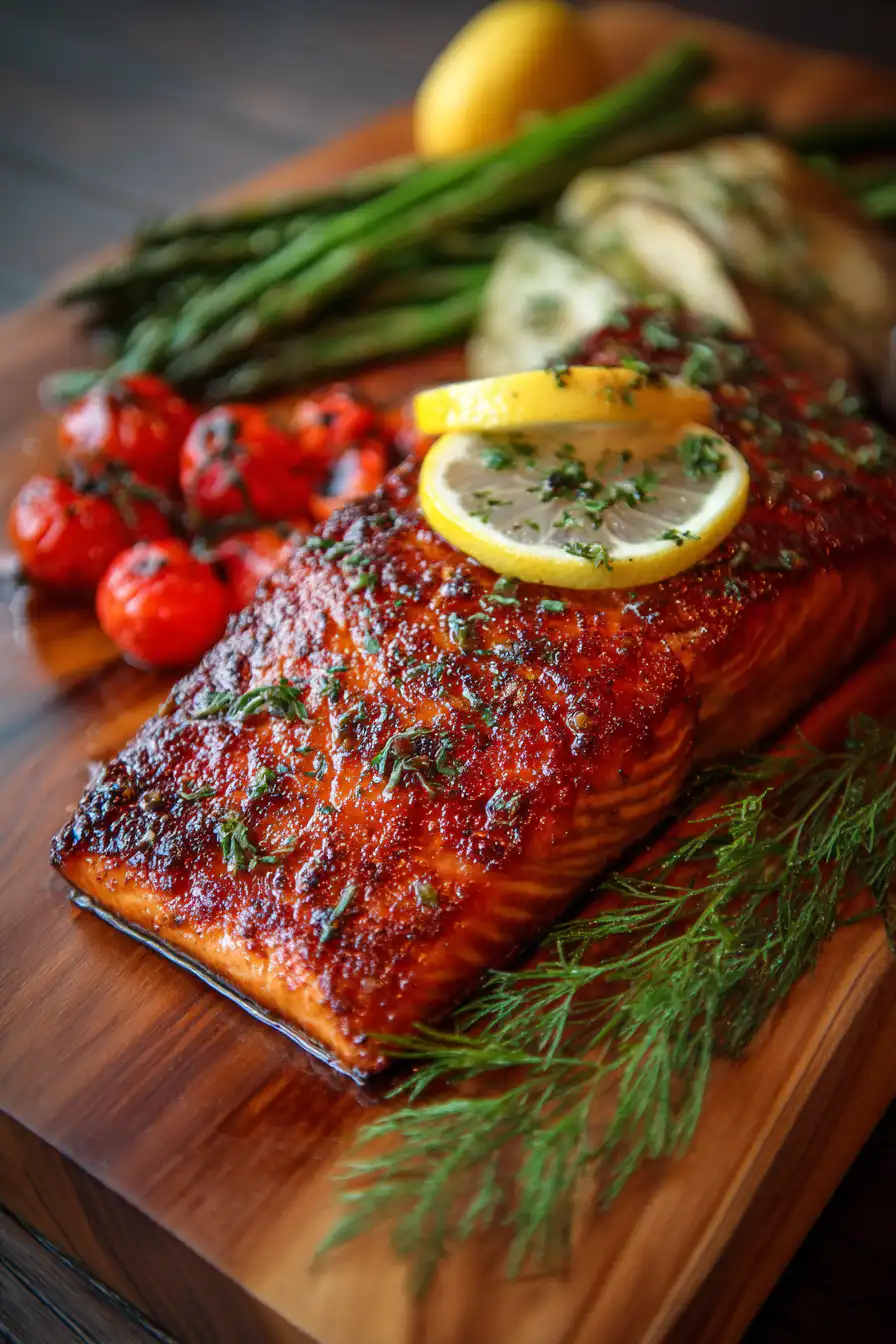 Cedar Planked Salmon