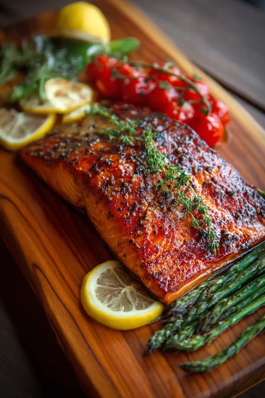 Cedar Planked Salmon