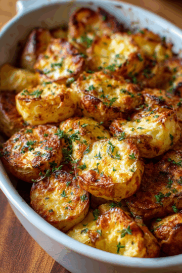 Cheesy Ranch Oven Roasted Potatoes