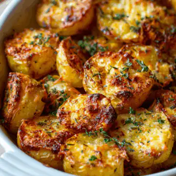 Cheesy Ranch Oven Roasted Potatoes