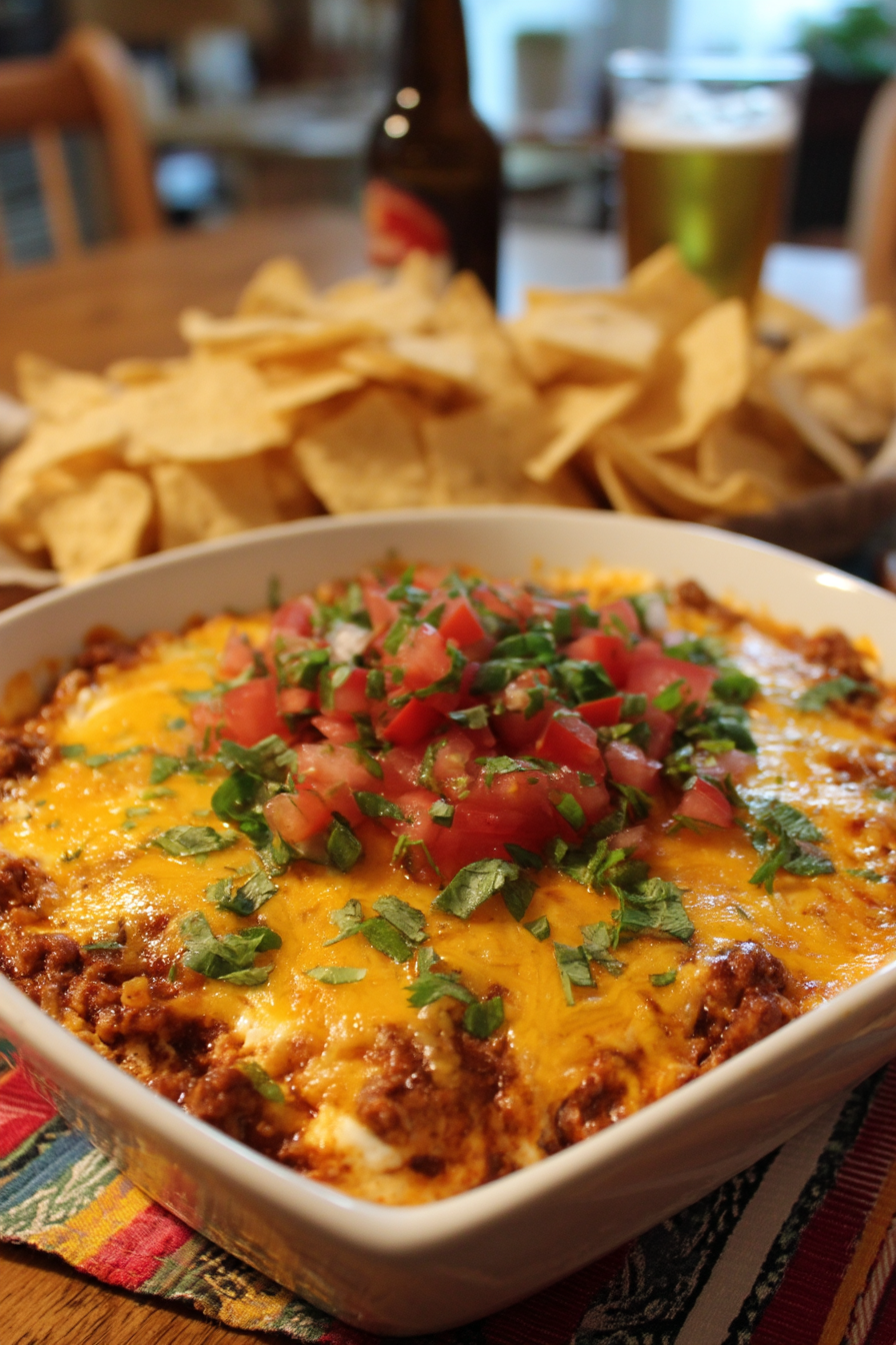 Cheesy Taco Dip