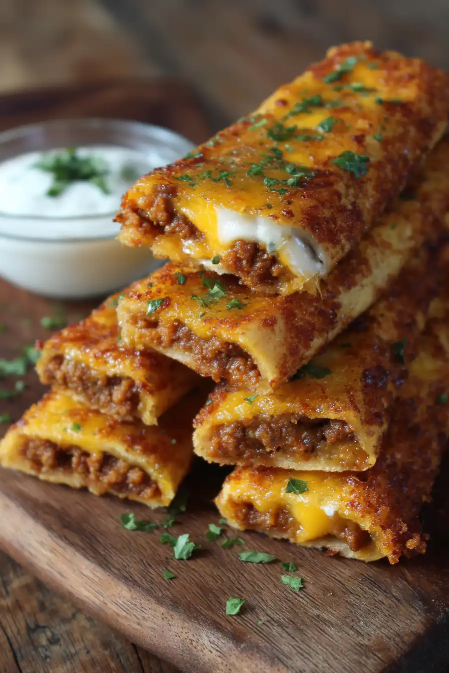 Cheesy Taco Sticks