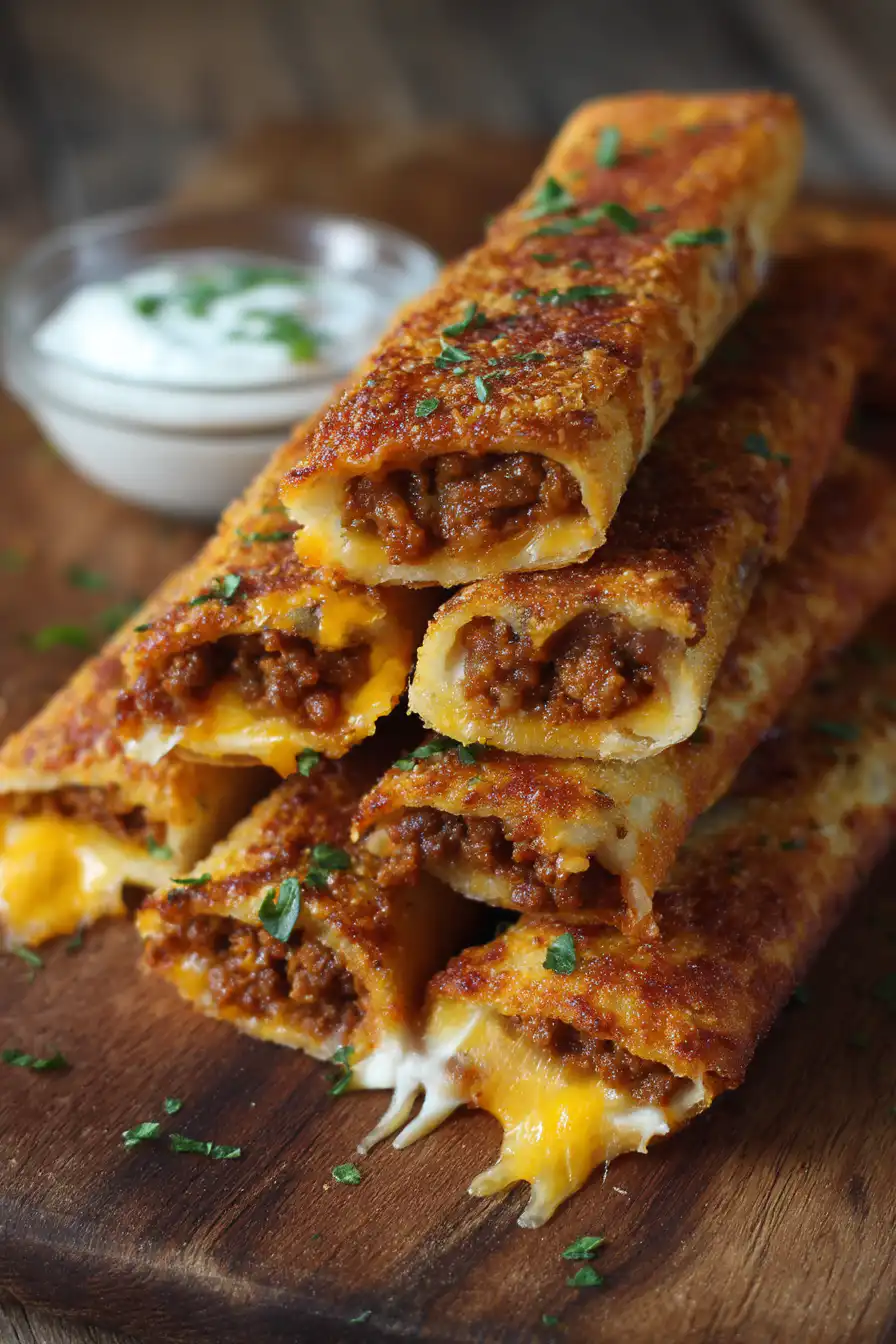 Cheesy Taco Sticks