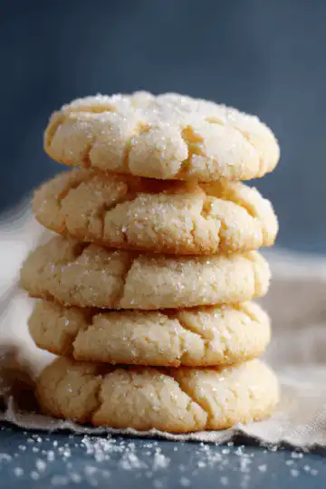 Chewy Sugar Cookies: Soft, Sweet, and Perfectly Crinkled!