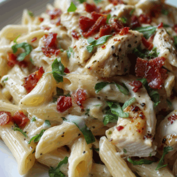 Chicken Bacon Ranch Pasta