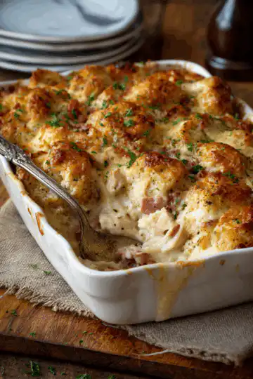 Chicken Cordon Bleu Casserole
