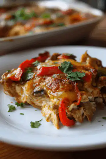 Chicken Fajita Casserole