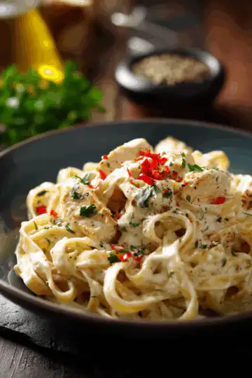 Chicken Fettuccine Alfredo