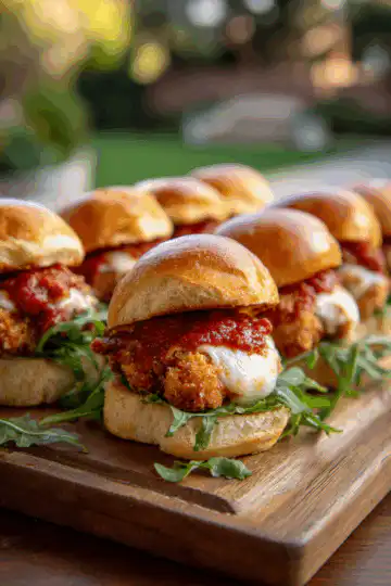 Chicken Parmesan Sliders