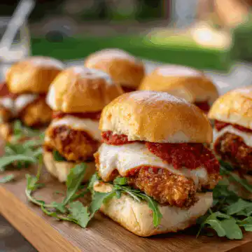 Chicken Parmesan Sliders