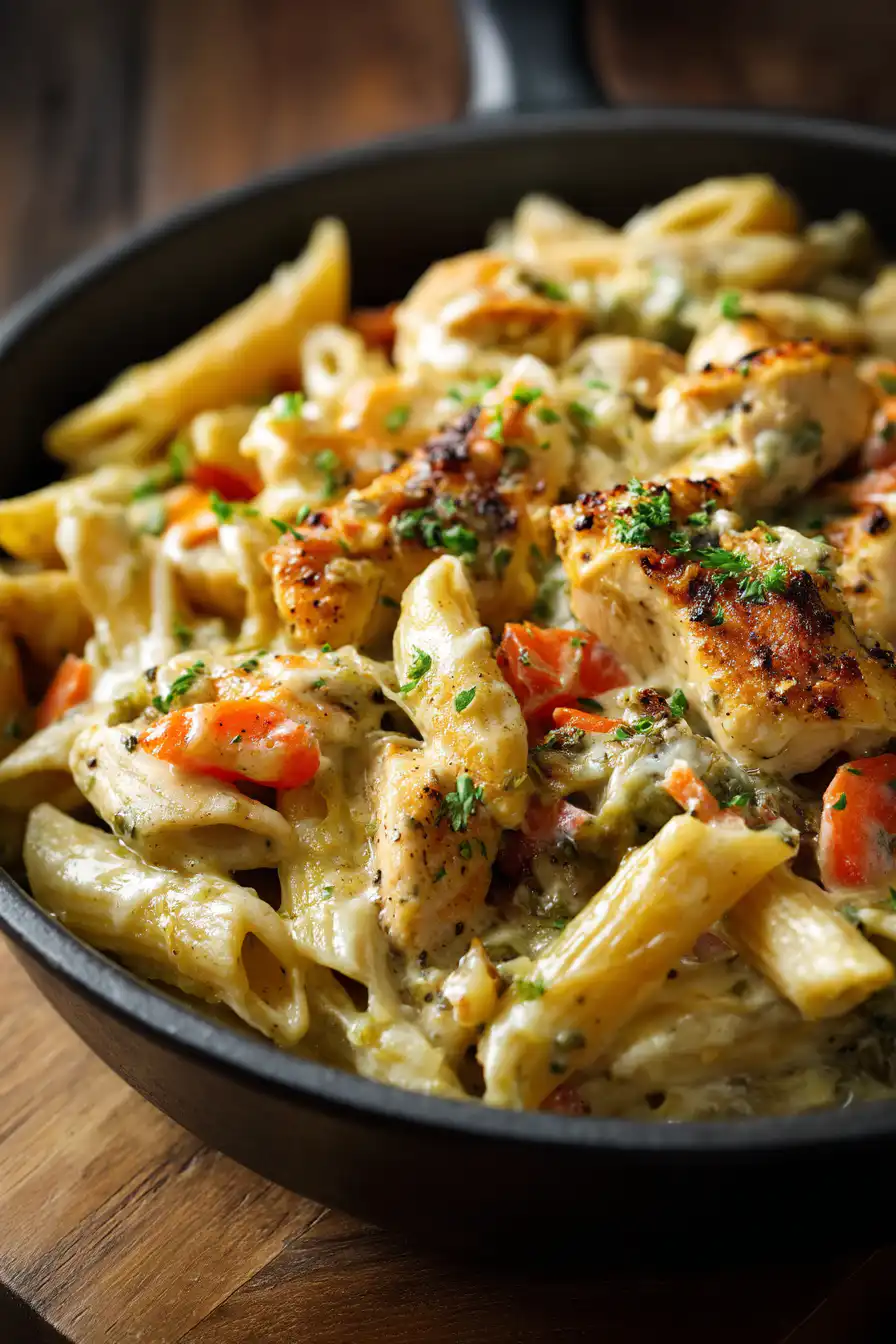 Chicken Pot Pie Pasta