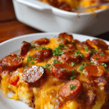 Chili Cheese Dog Casserole