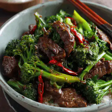 Chinese Beef and Broccoli