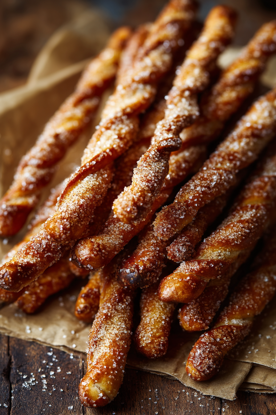 Cinnamon Sugar Pretzel Sticks