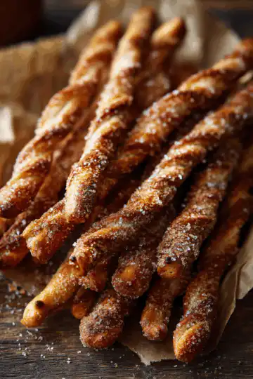 Cinnamon Sugar Pretzel Sticks