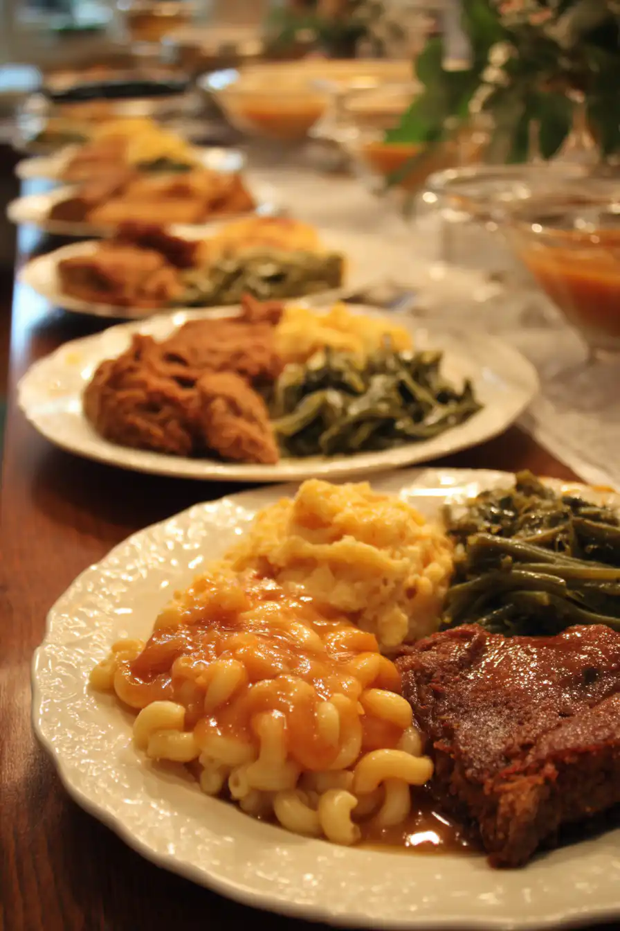 Classic Soul Food Dinner Plates