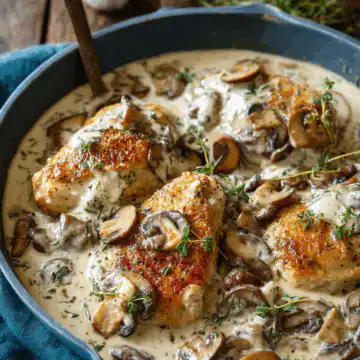 Comforting Creamy Mushroom Chicken for Cozy Nights