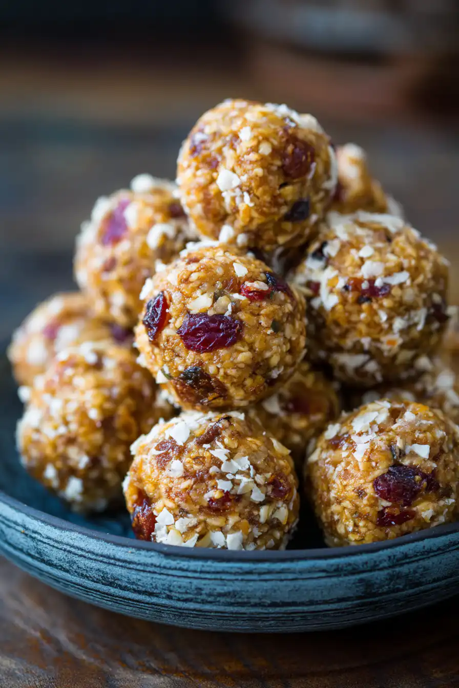 Cottage Cheese Banana Bread Energy Balls