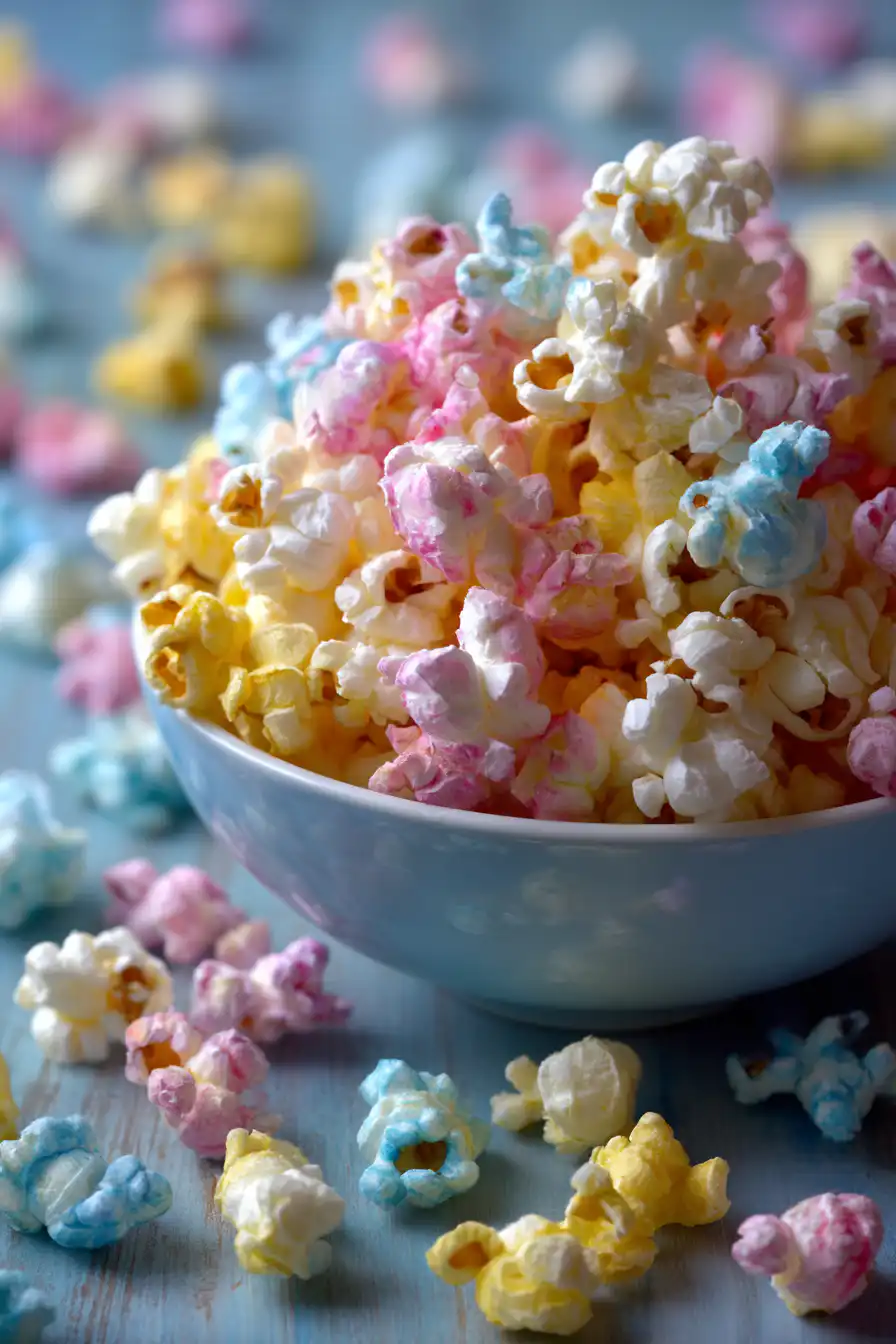 Cotton Candy Popcorn