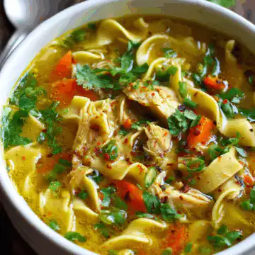 Crack Chicken Noodle Soup