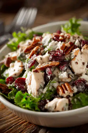 Cranberry Apple Pecan Chicken Salad
