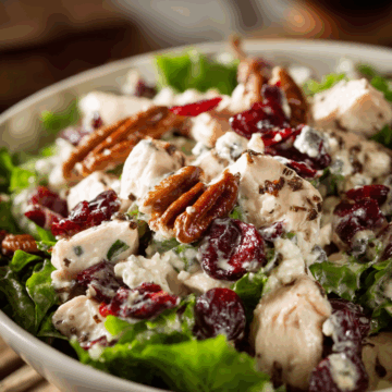 Cranberry Apple Pecan Chicken Salad