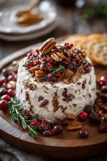 Cranberry Orange Pecan Cream Cheese