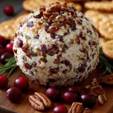 Cranberry Pecan Cheese Ball Recipe