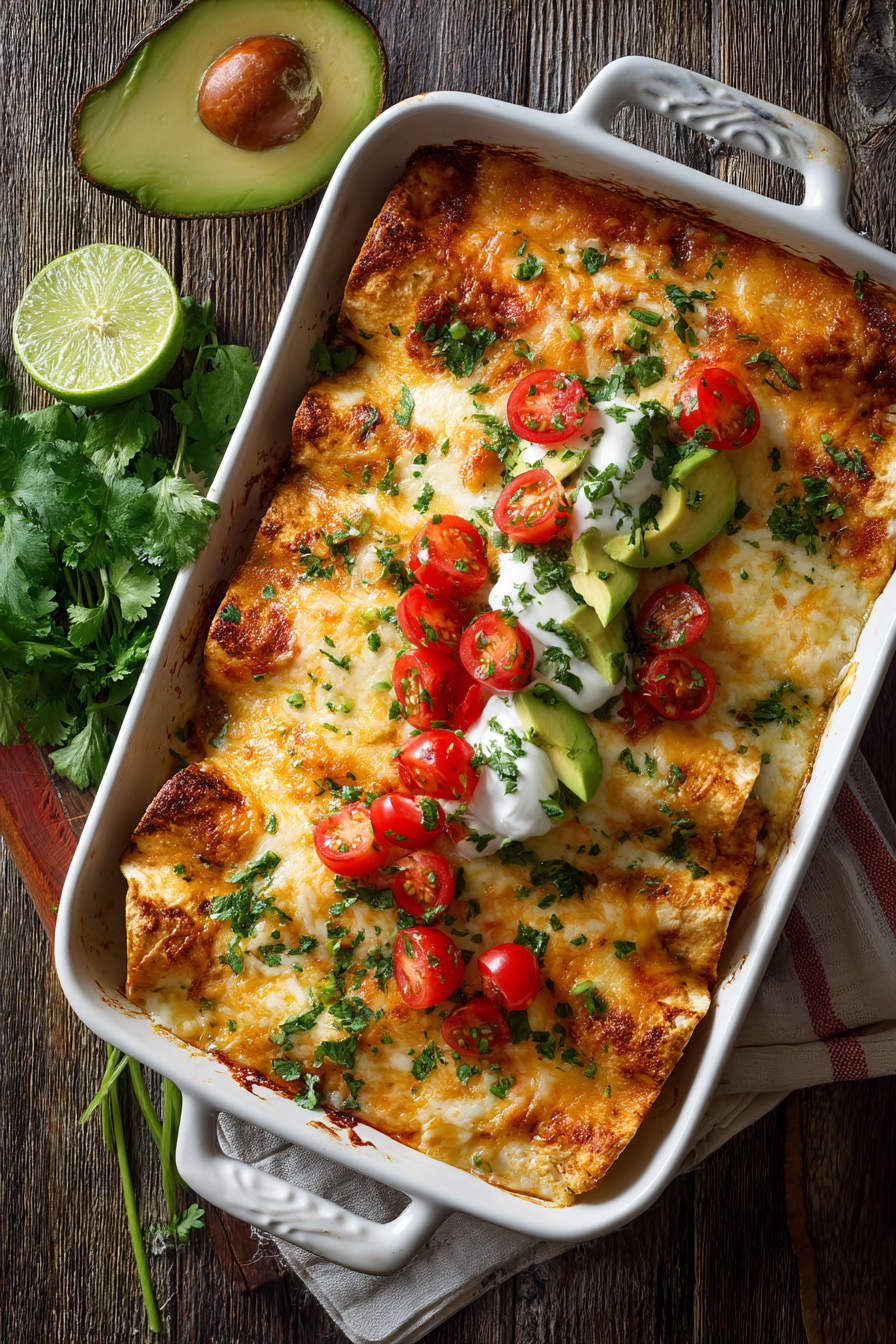 Cream Cheese Enchiladas