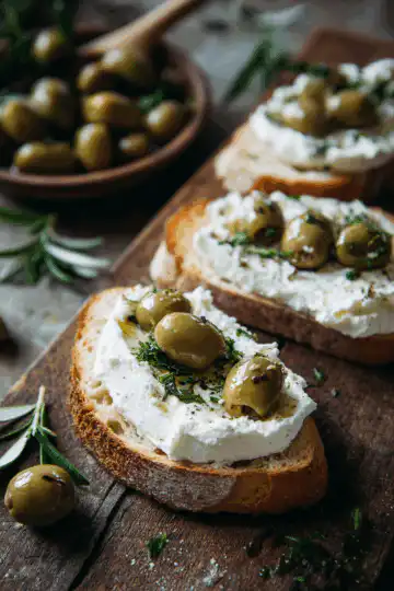 Cream Cheese & Olive Spread