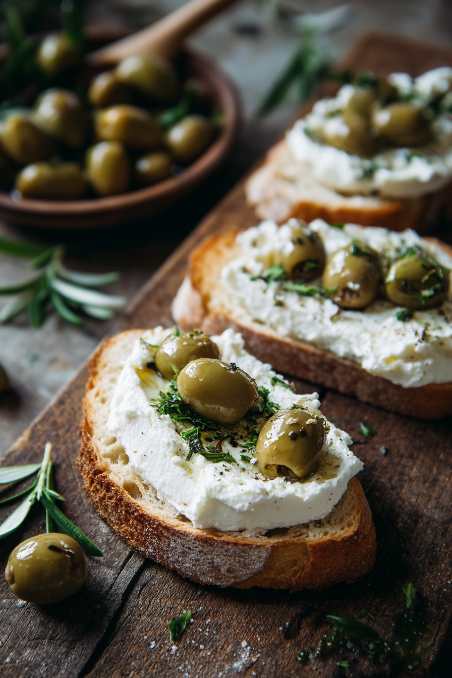 Cream Cheese & Olive Spread