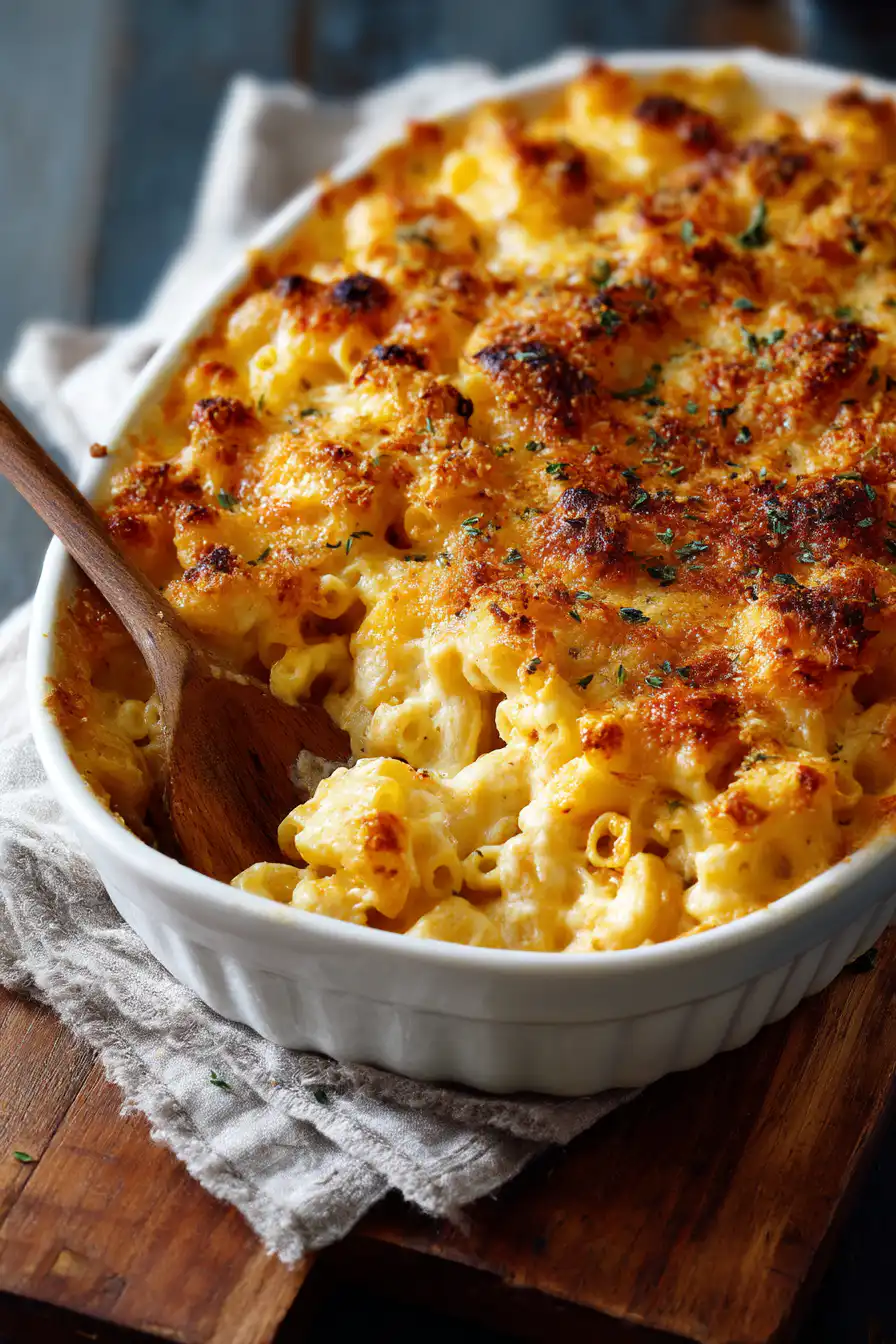 Creamy Baked Mac and Cheese