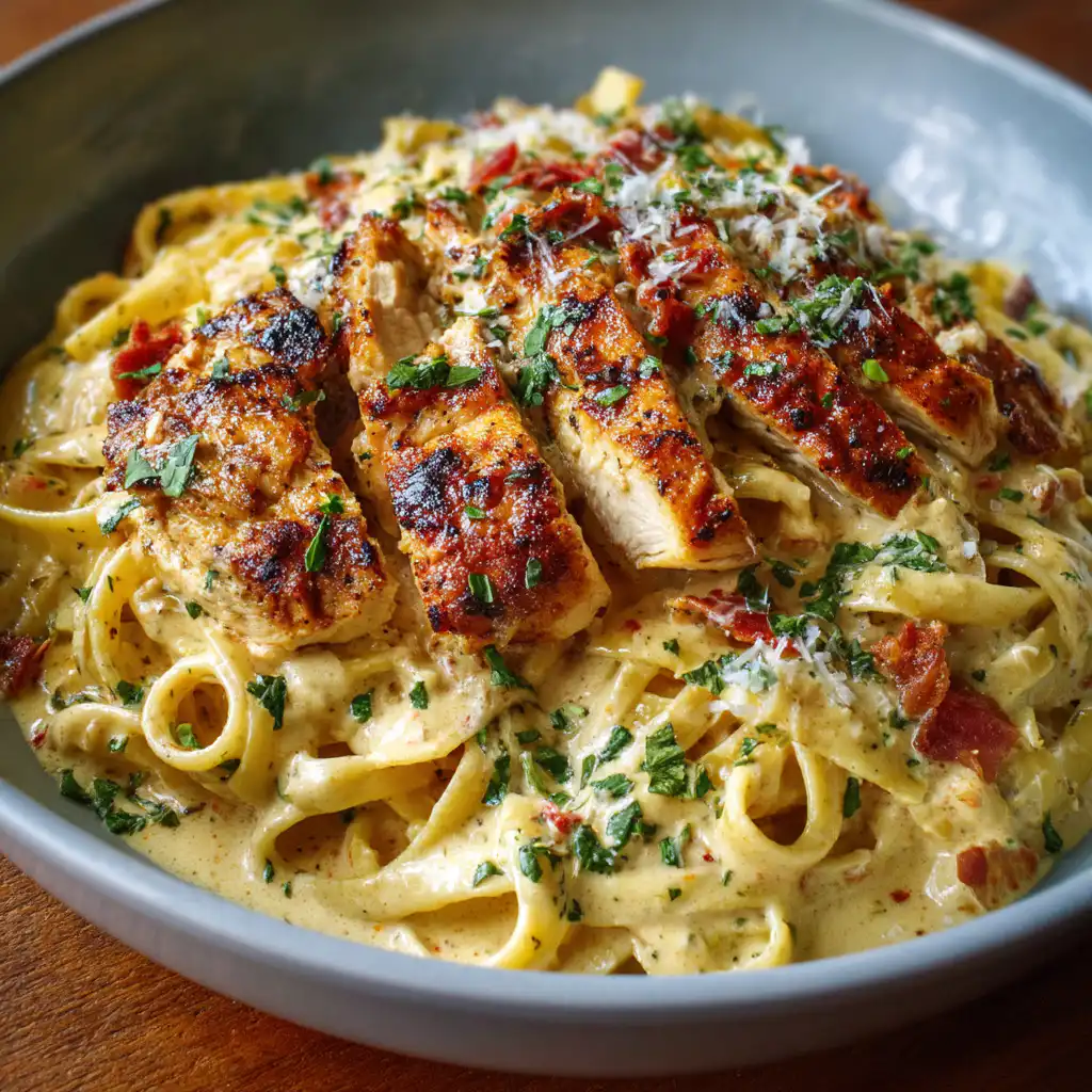 Creamy Cajun Chicken Pasta