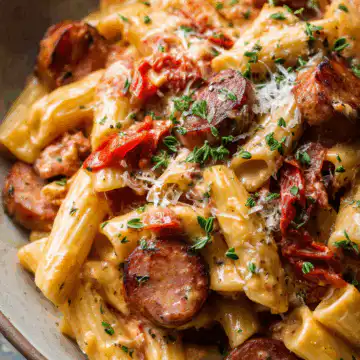 Creamy Smoked Sausage Pasta Recipe