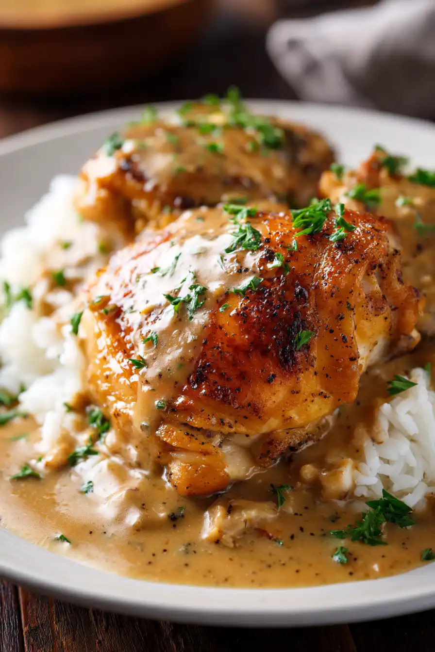 Crockpot Chicken and Gravy