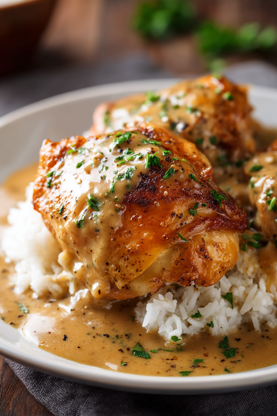 Crockpot Chicken and Gravy