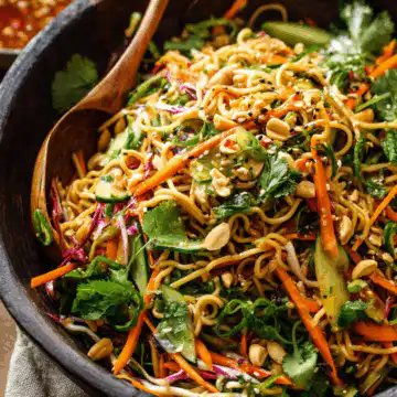 Crunchy Asian Ramen Noodle Salad