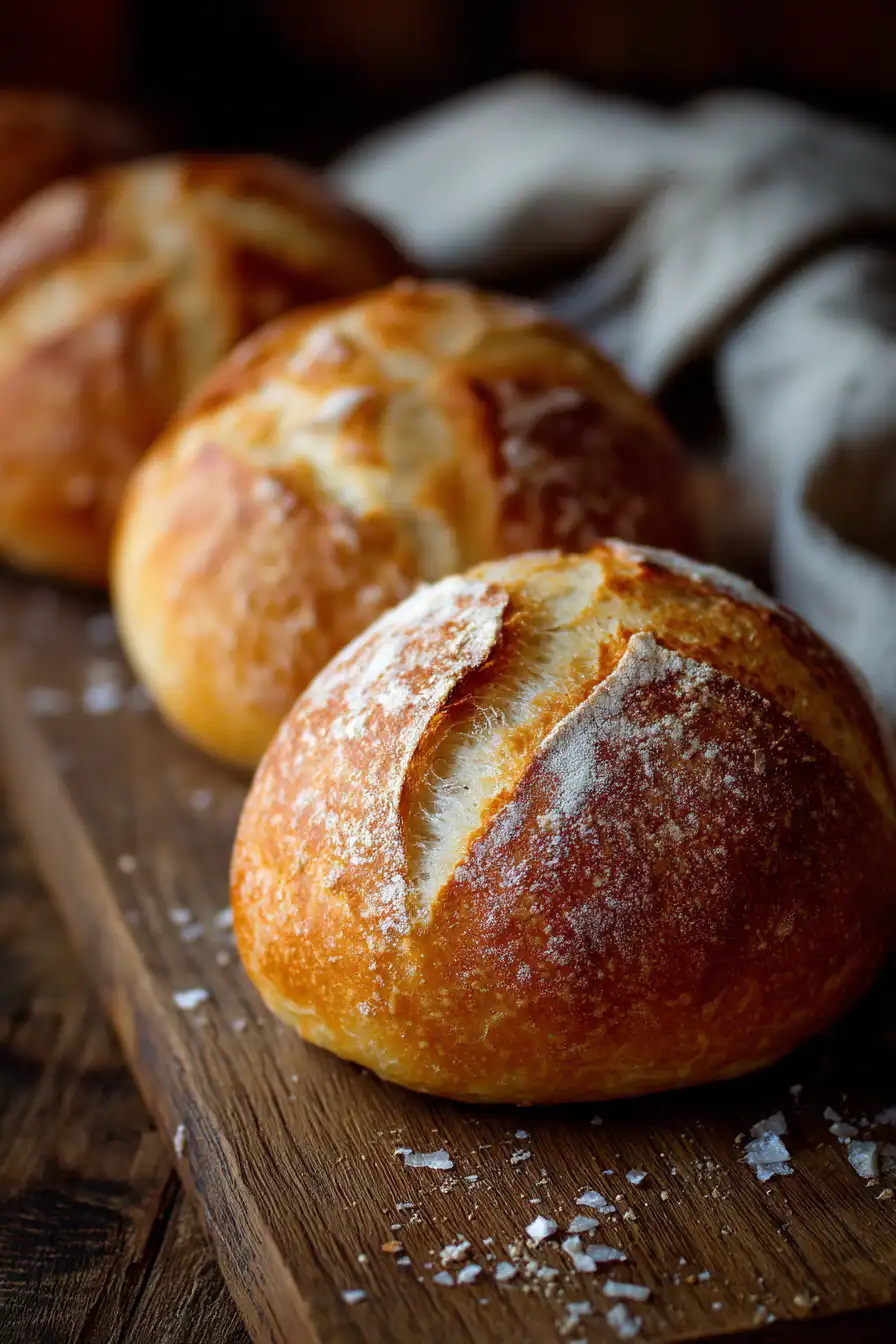 Crusty French Bread Rolls