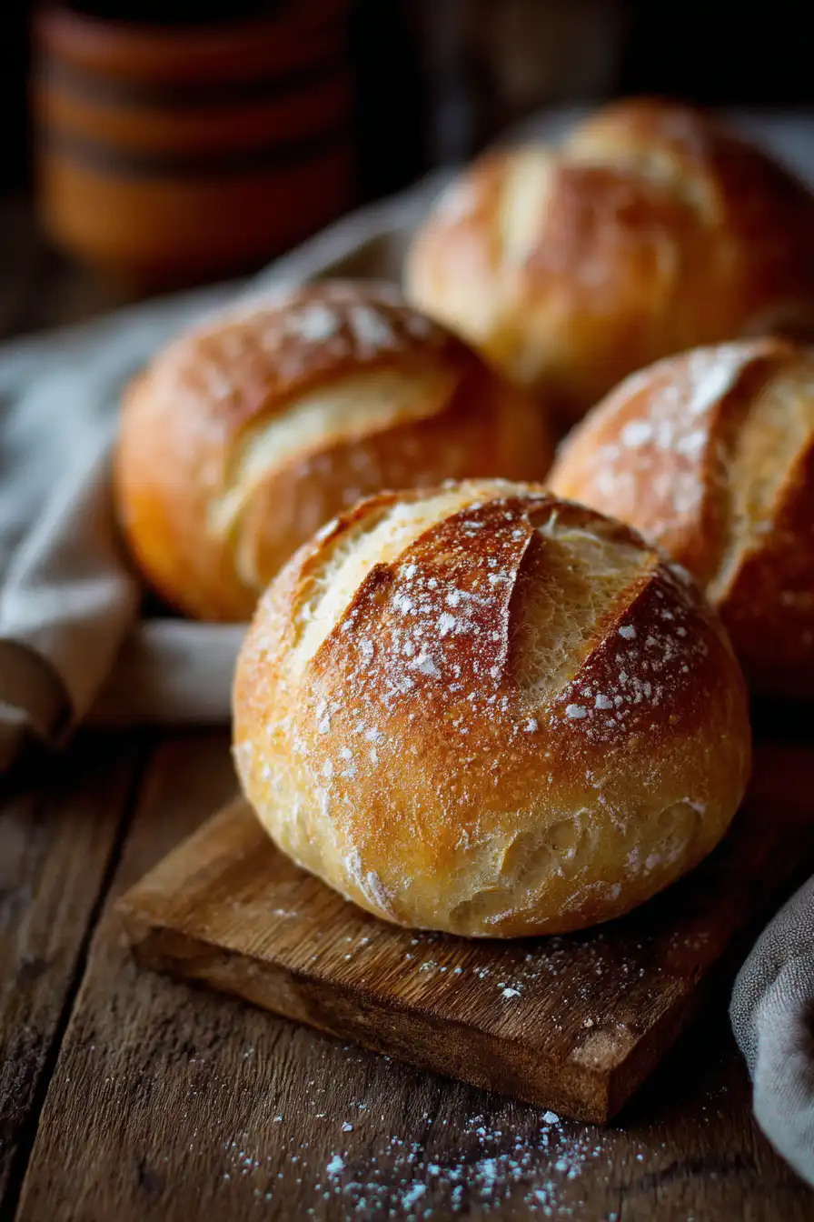 Crusty French Bread Rolls