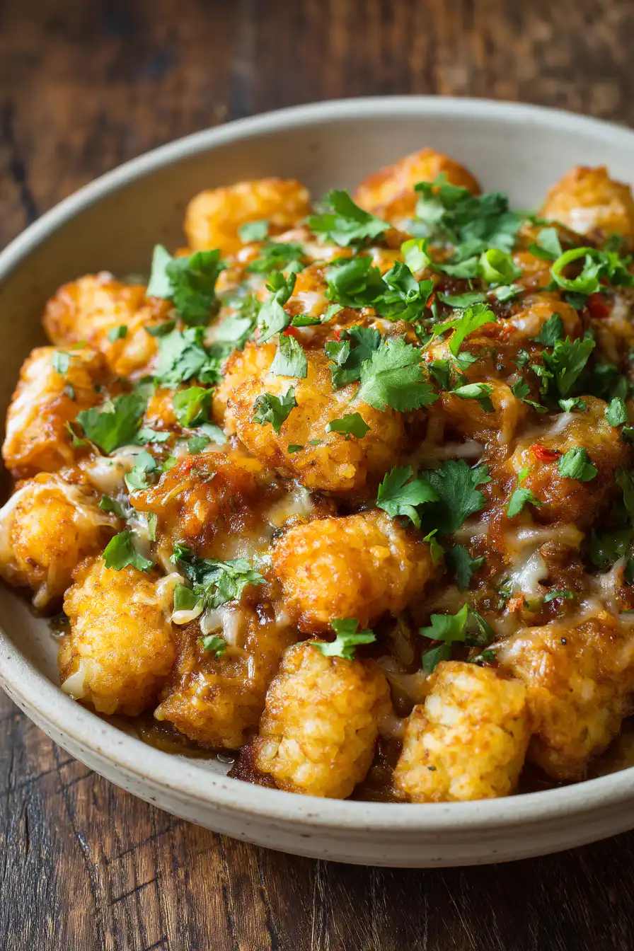 Dairy Free Tater Tot Casserole (Gluten Free)