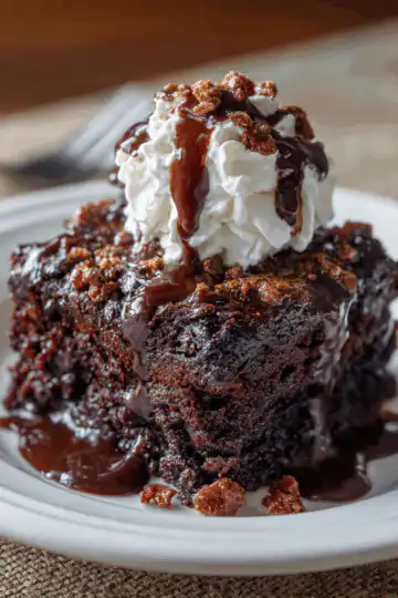 Death by Chocolate Dump Cake
