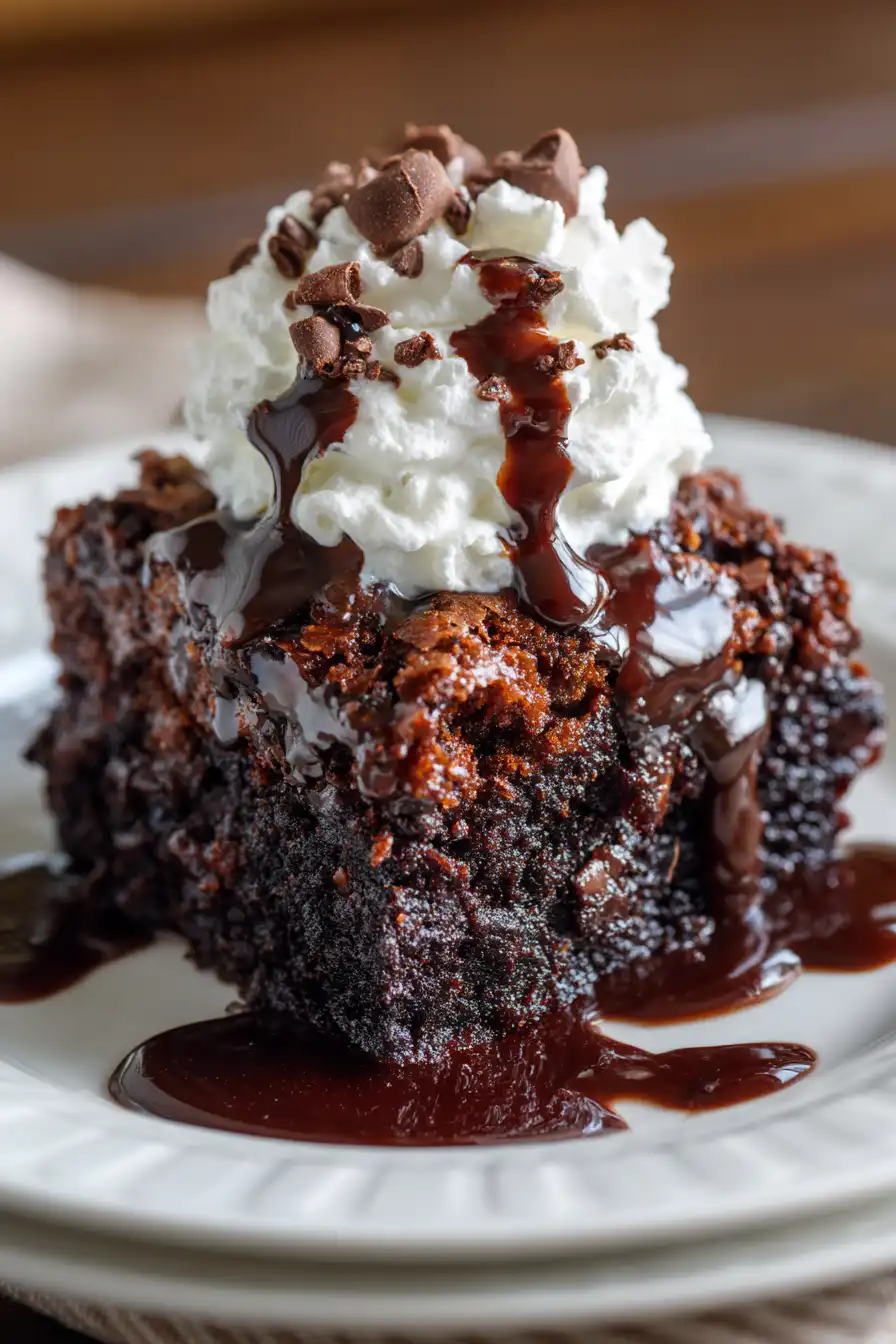 Death by Chocolate Dump Cake
