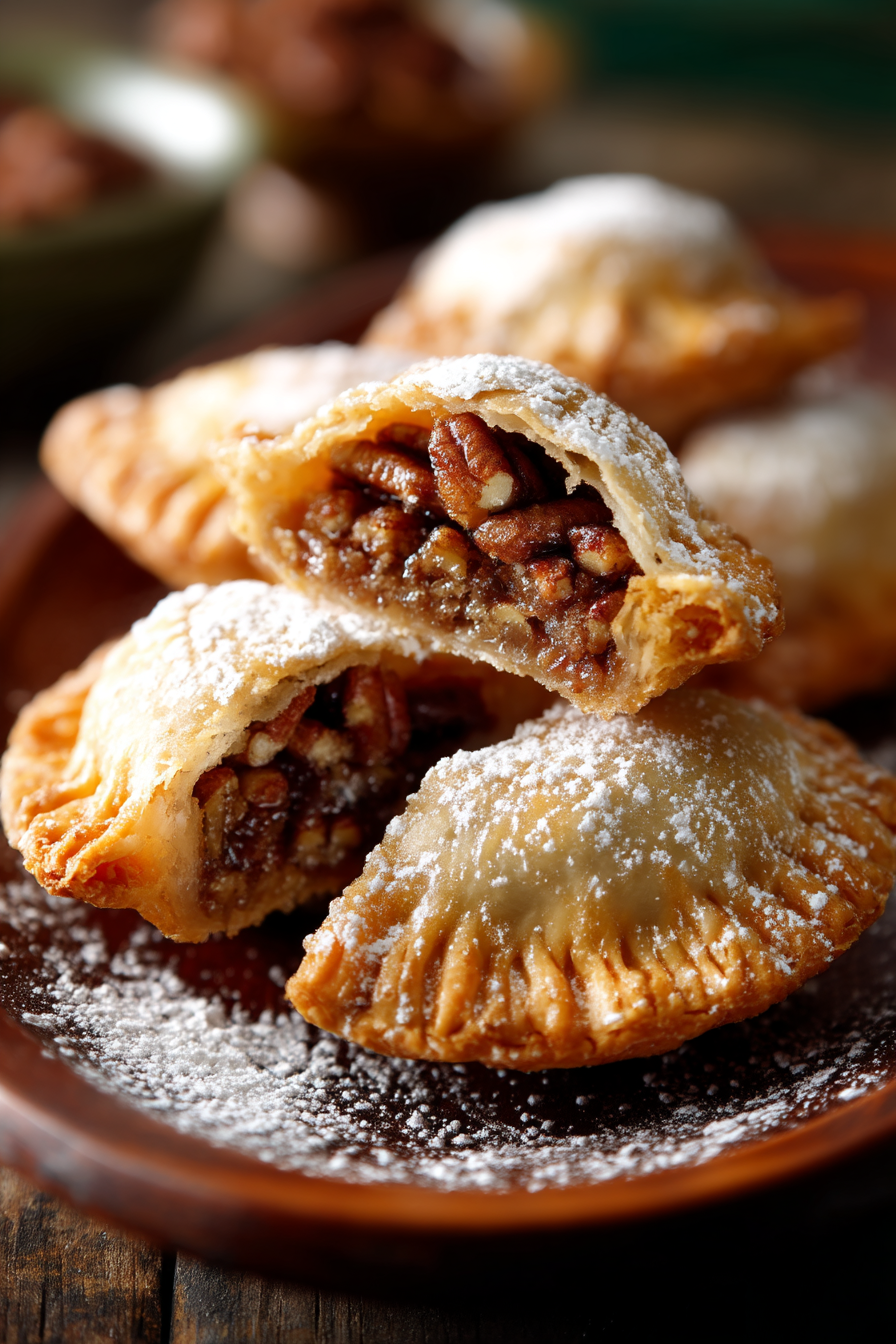 Deep Fried Pecan Pies