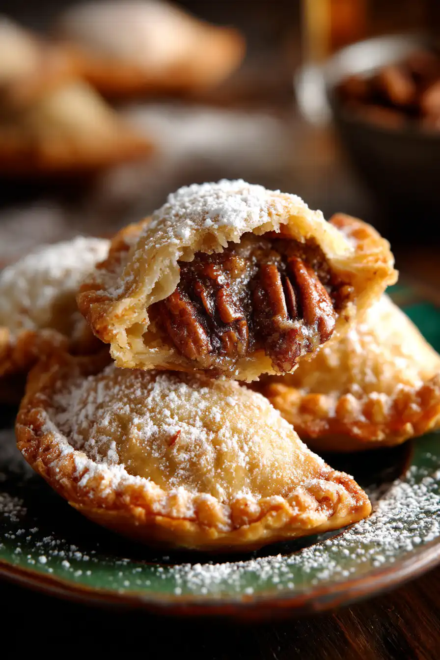 Deep Fried Pecan Pies