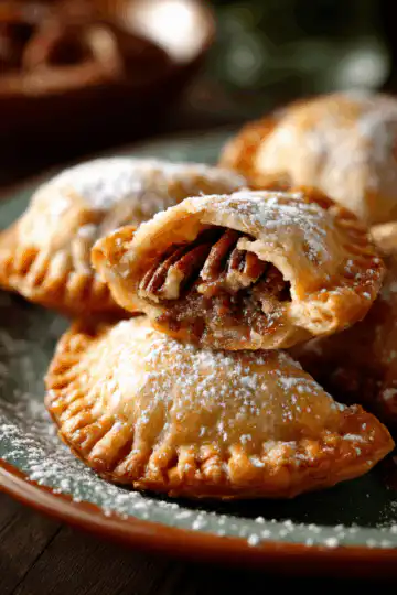 Deep Fried Pecan Pies