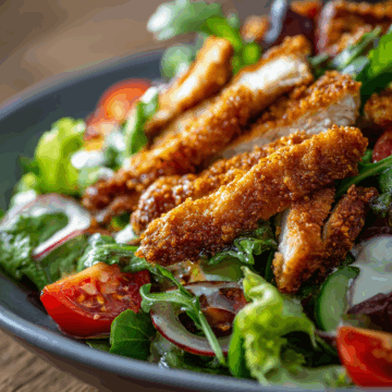 Delicious Crispy Chicken Salad
